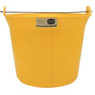 SEAU DE MAÇON JAUNE 1CH GSP