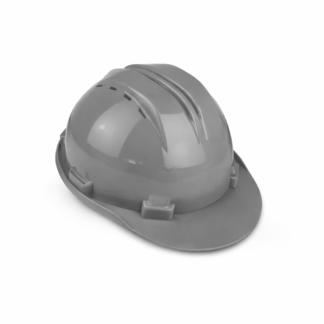 CASQUE CHANTIER PERFORE GRIS GSP